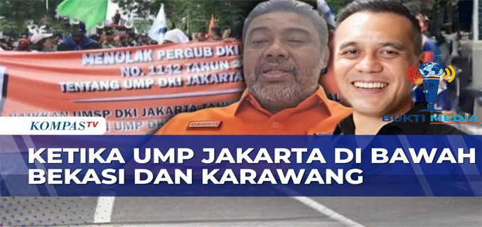 Debat UMP Jakarta 2026 Di Bawah Bekasi Dan Karawang, Buruh Menolak