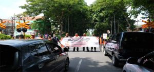 Jelang Nataru, KAI Edukasi Keselamatan di Perlintasan Sebidang Surabaya