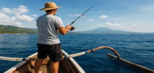 Petualangan Memancing di Liburan Tet, Hasil Tangkapannya Melimpah