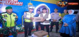 Bupati Aceh Besar Tinjau Pospam Lhoknga Pastikan Mudik Lebaran Aman Dan Lancar